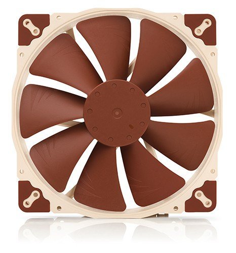 Noctua NF-A20 PWM Fan, 20 cm, Beige / Brown - Thumbnail 2