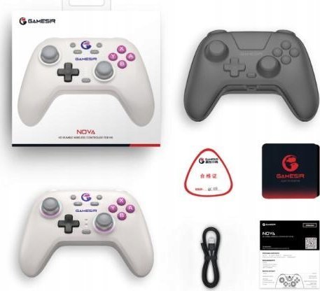 GameSir T4n Controller, White, Wireless - Thumbnail 2