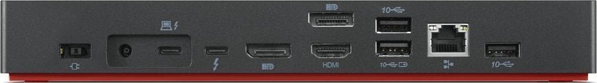 Lenovo ThinkPad Thunderbolt 4 Workstation Docking Station (40B00300UK), 230W, Black - Thumbnail 4