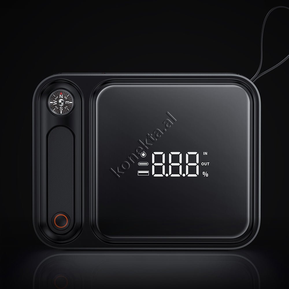 Baseus Multifunctional External Starter Battery, 26800mAh, Black - Thumbnail 8
