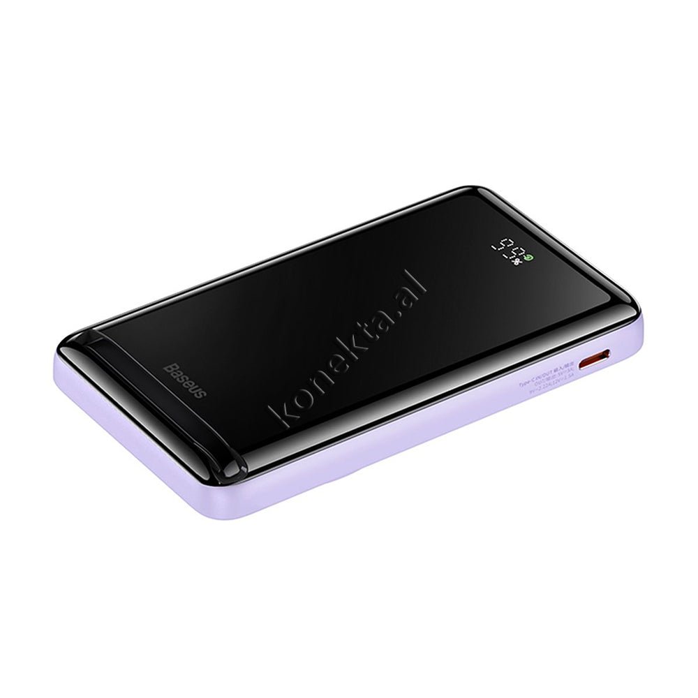 Baseus 10000mAh Battery, Black and Purple - Thumbnail 9