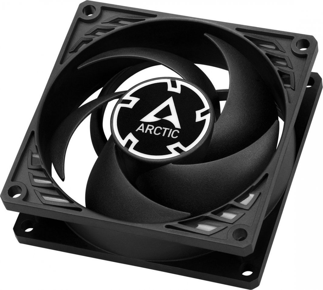 Arctic P8 Silent Fan, 5 Pieces, Black - Thumbnail 3