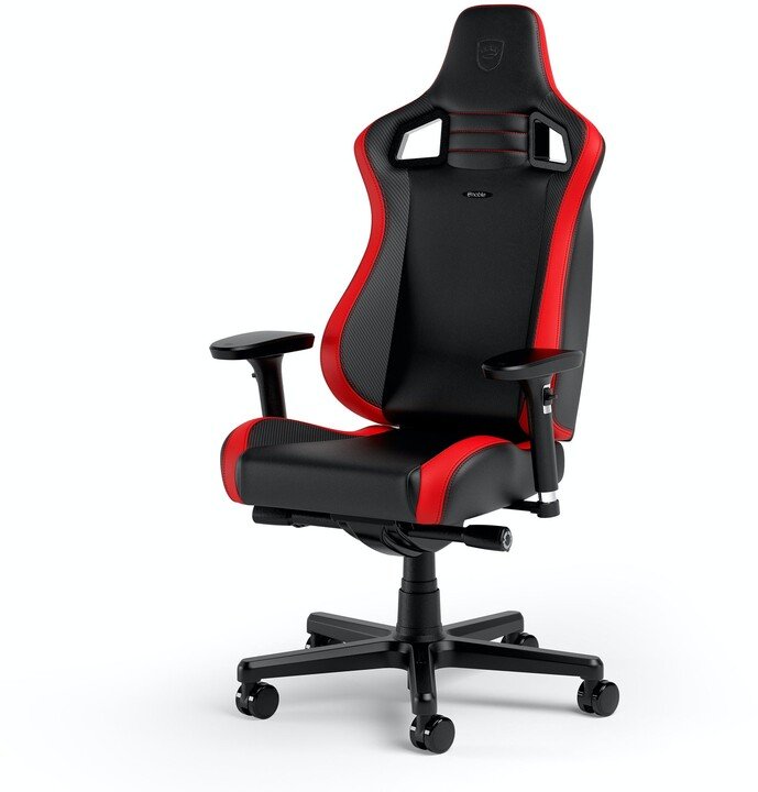 Noblechairs EPIC Compact Chair, Black / Red - Thumbnail 2