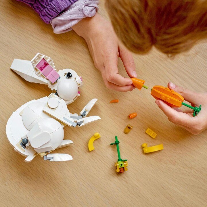 LEGO Creator 31133 White Rabbit, 258 Pieces - Thumbnail 4