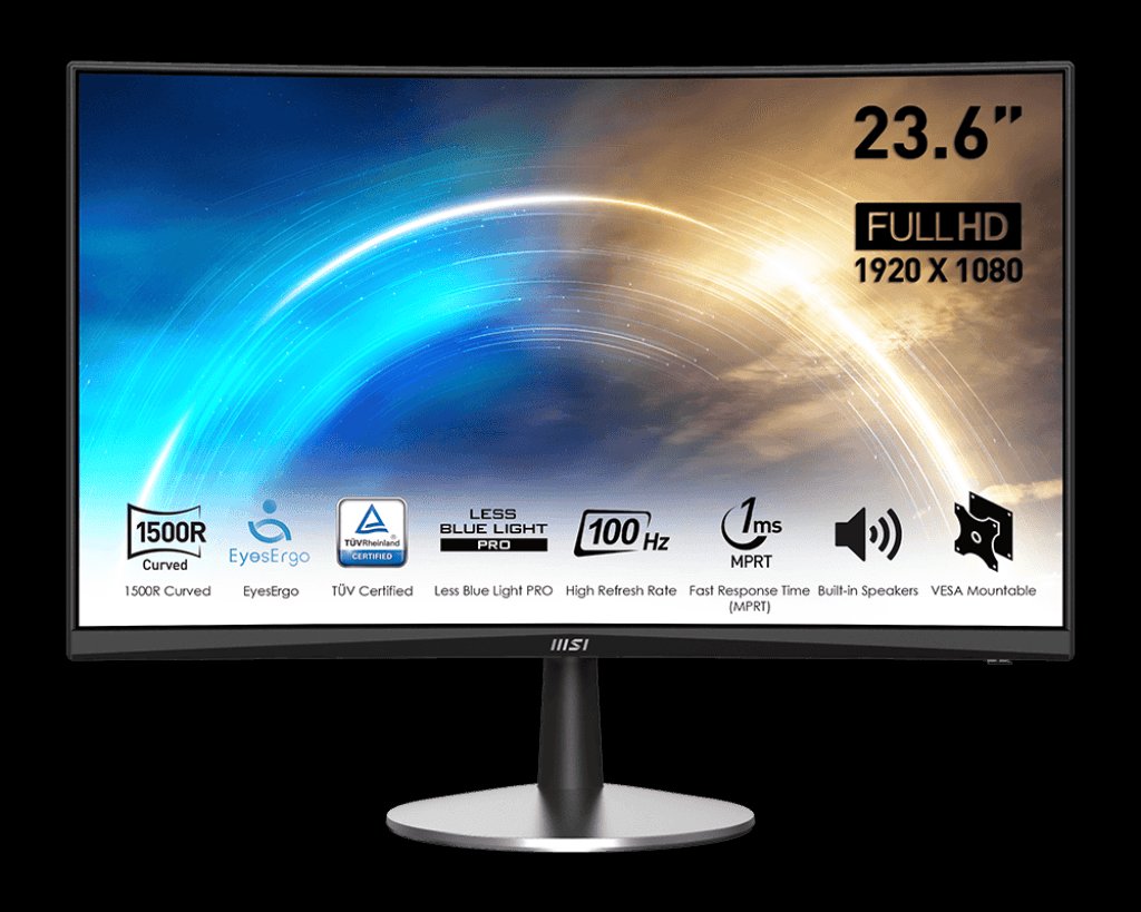 MSI PRO MP2422C Monitor, 23.6" 100Hz - Thumbnail 4