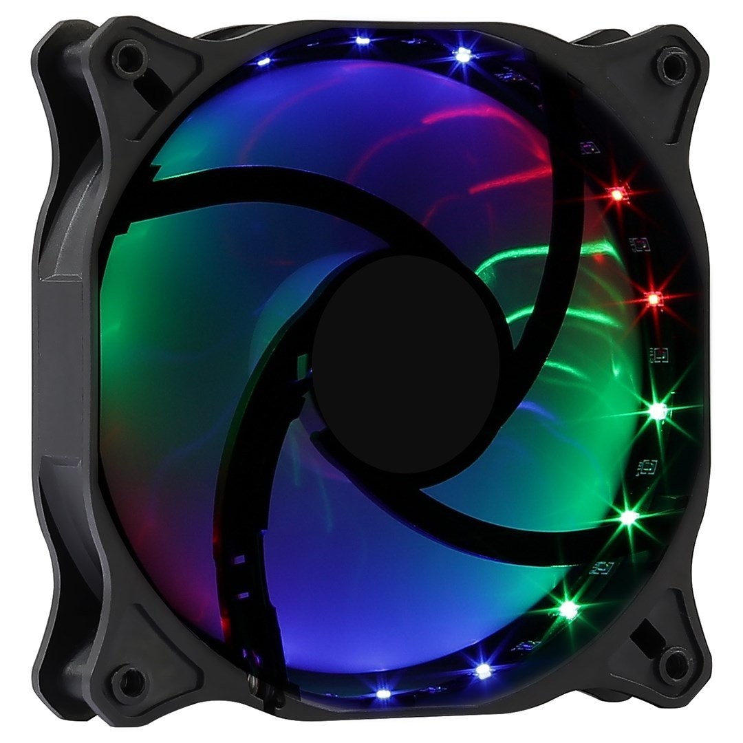 Aerocool COSMO12FRGB Fan, 12 cm, Black - Thumbnail 5