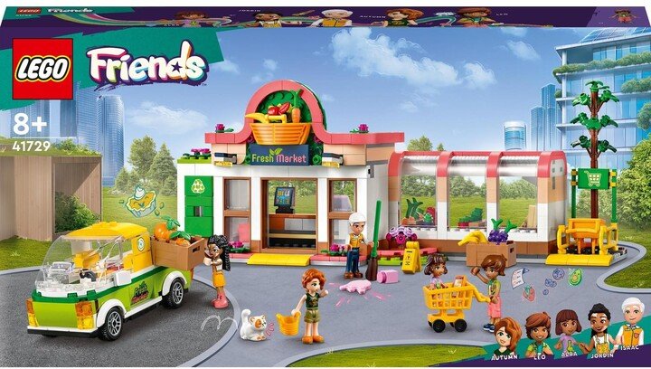 LEGO Friends 41729 Organic Food Shop, 830 pjesë - Image 1