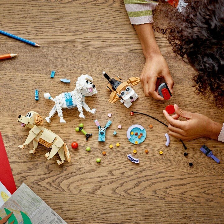 LEGO Creator 31137 Cute dogs Set, 475 pieces - Thumbnail 4