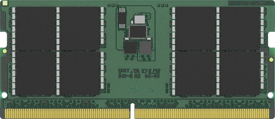 Kingston SODIMM Memory, DDR5, 64GB, 5200MHz, Black - Image 1