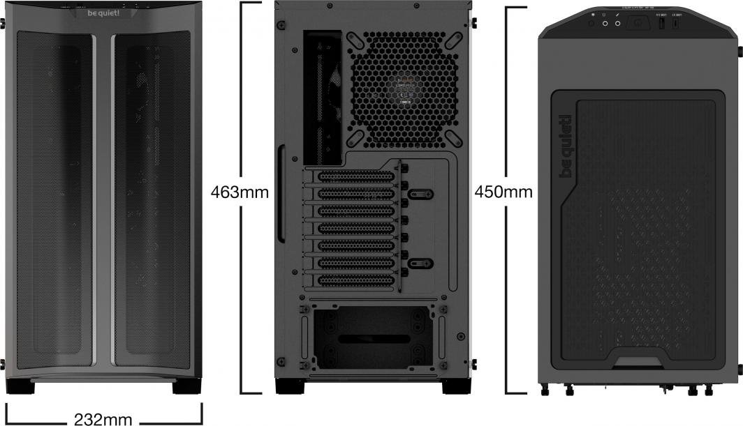 Be quiet! Pure Base 500 FX Case, Midi Tower - Thumbnail 2