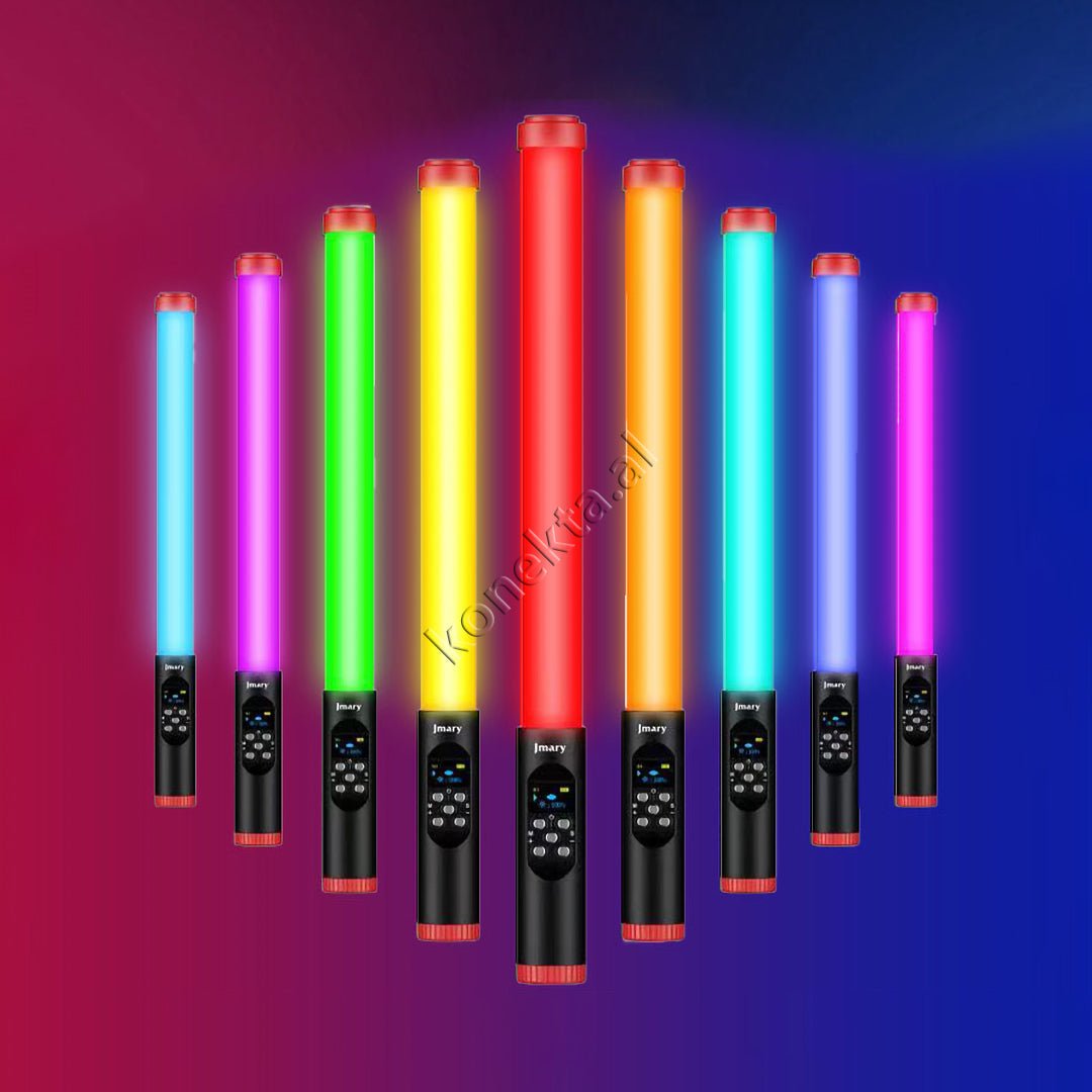tjetertjeter Llambe Dore LED RGB Portative Per Foto dhe Video - Image 1