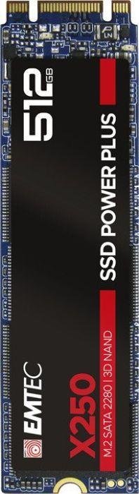 Emtec X250 SSD, 512GB, M.2 2280 SATA III - Thumbnail 4