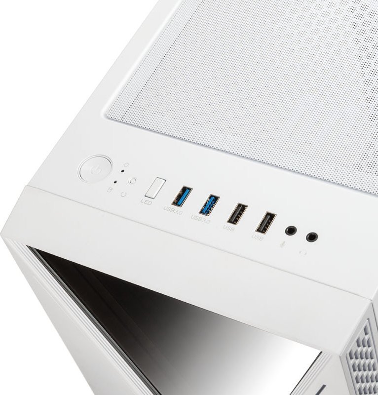 Kolink Void X ARGB Case, White, Midi Tower - Thumbnail 5