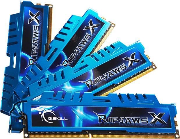 G.Skill RipjawsX Memory, DDR3, 32 GB, 1600 MHz, CL9 - Image 1