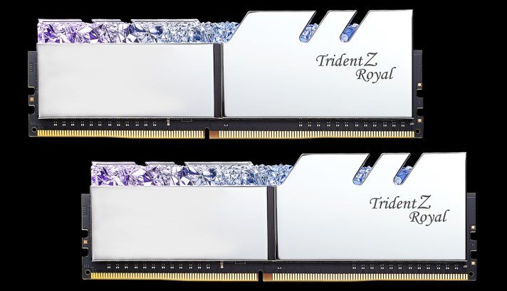 G.Skill Trident Z Royal RAM 32 GB (2 x 16 GB) DDR4 3200 MHz - Thumbnail 3