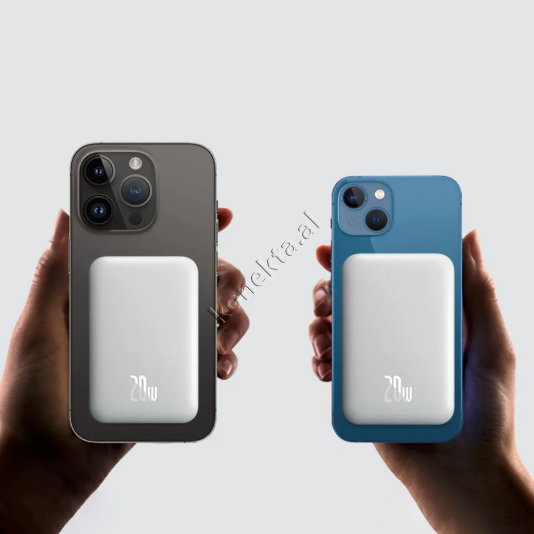 Baseus 6000mAh 20W External Battery, Wireless MagSafe Charging - Thumbnail 36
