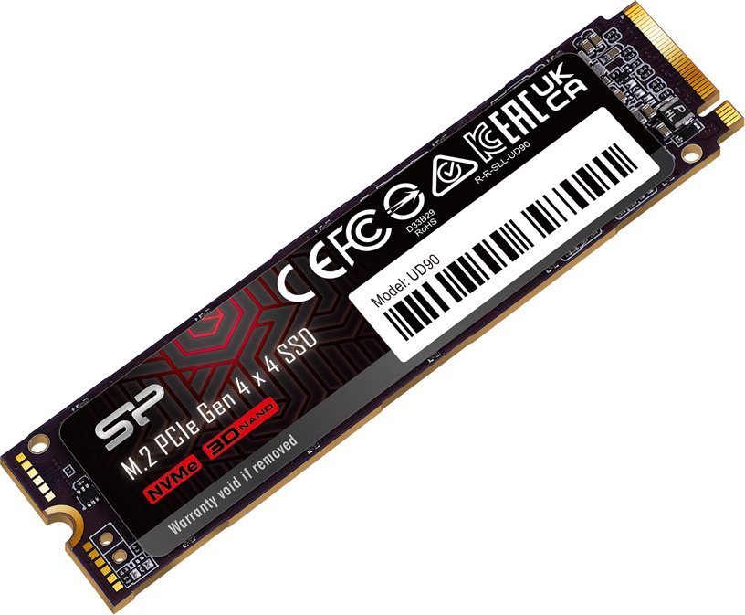 Silicon Power UD90 SSD, 4TB, M.2 2280 PCI-E x4 Gen4 NVMe - Thumbnail 3