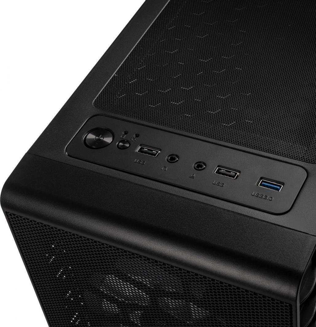 Kolink Observatory Lite Mesh ARGB Case, Black, Midi Tower - Thumbnail 10