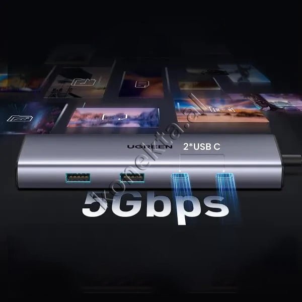 UGREEN HUB Me Shumë Porta 9 në 1 - Thumbnail 2