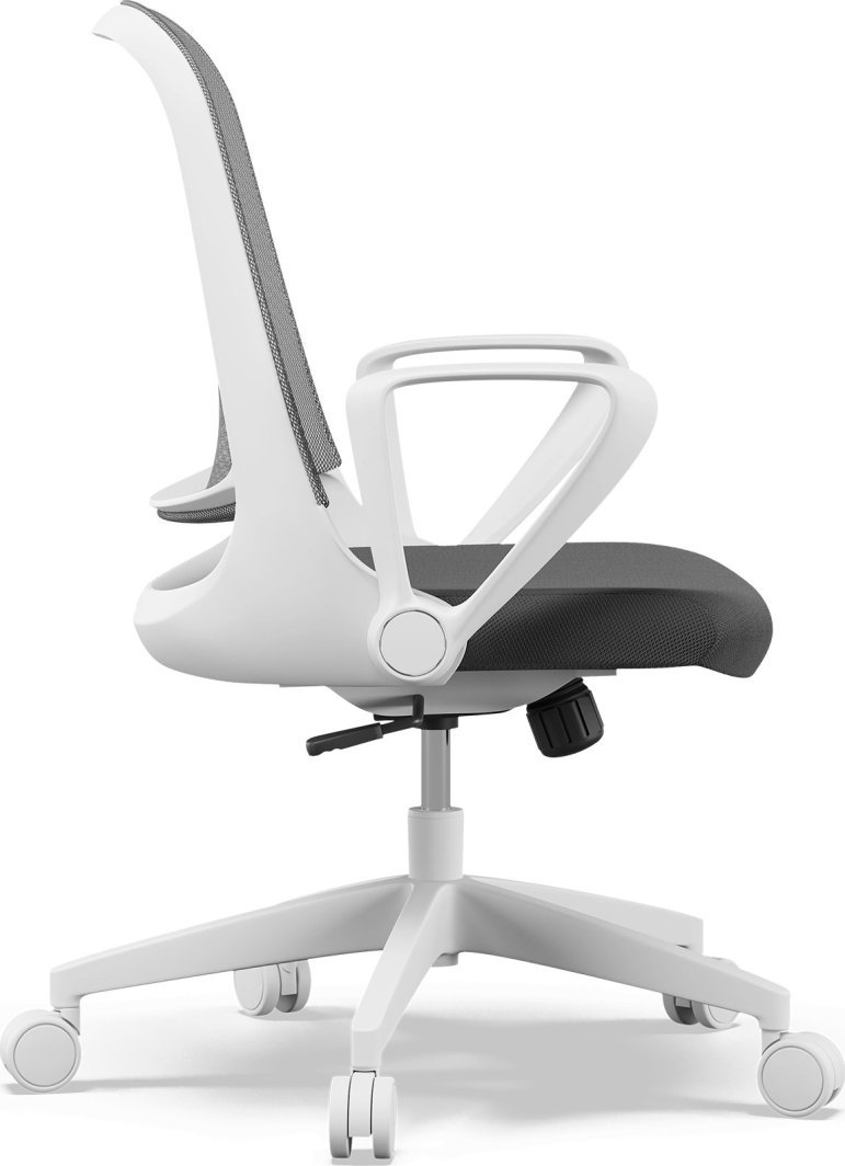 SENSE7 Sopty Chair, White/Grey - Thumbnail 8