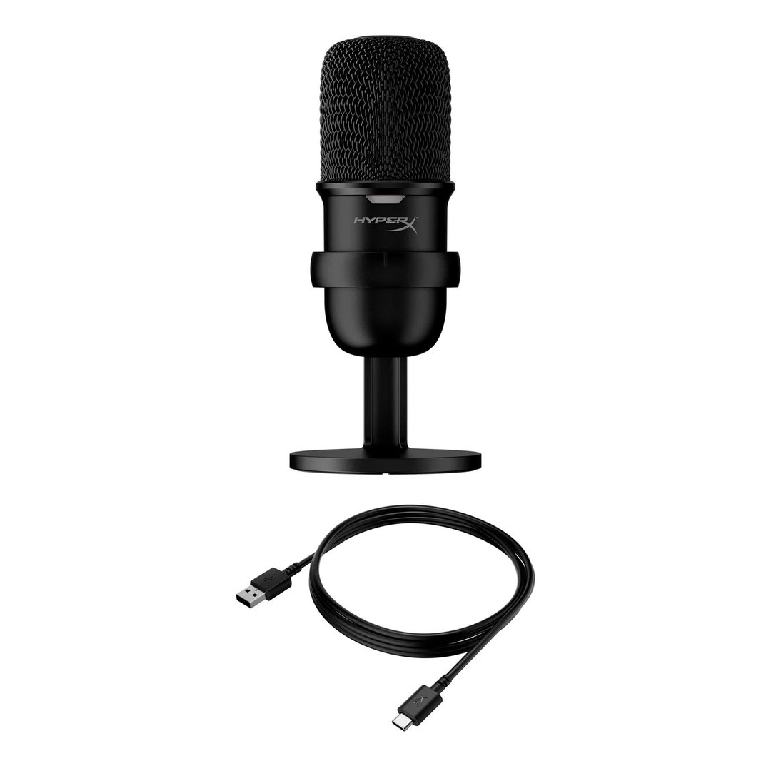 HyperX SoloCast Microphone, Black - Thumbnail 7