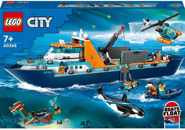 LEGO City 60368 Arctic Exploration Ship, 815 pieces - Thumbnail 9