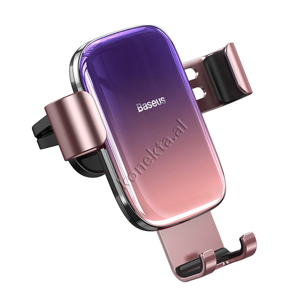 Baseus Car Phone Holder, Aluminum + ABS, Adjustable 4.7-6.5 inch - Thumbnail 3