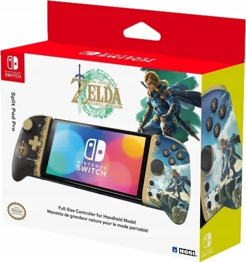 Nintendo Split Pro Controller, Wireless, Multicolor - Image 1
