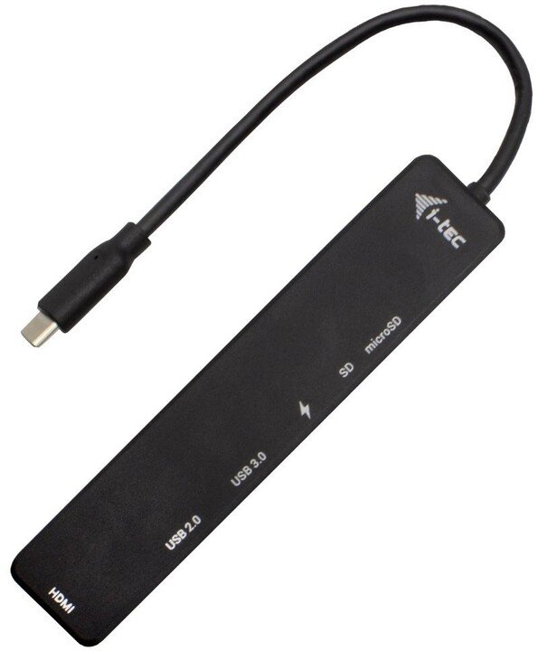 I-Tec Docking Station, USB-C, HDMI, 4K, PD, 60W, Black - Thumbnail 3