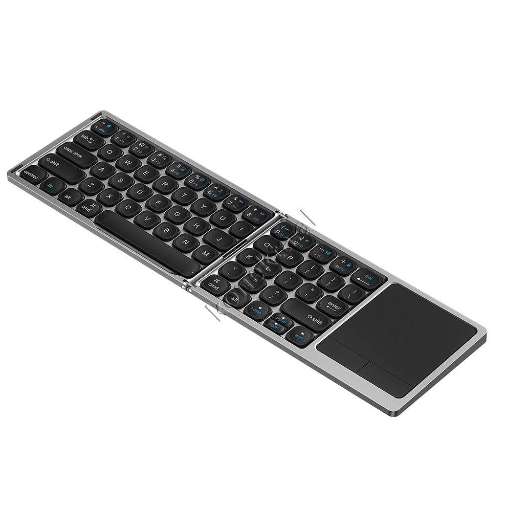 WiWU Wireless Keyboard with Touchpad Foldable Bluetooth - Thumbnail 8