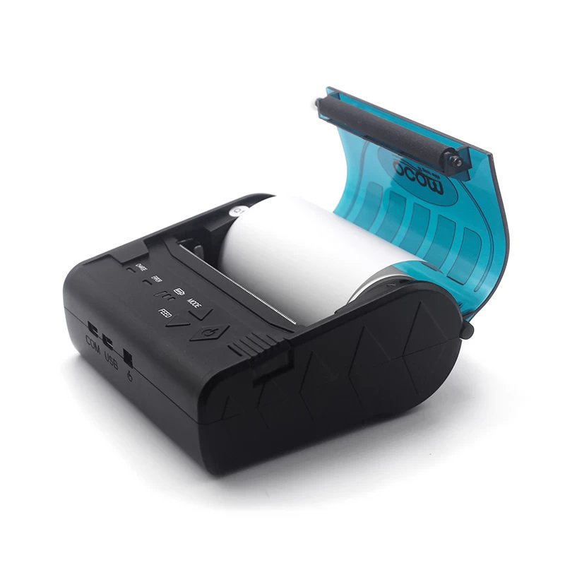 OCPP-M086 Portable Thermal Printer, Black - Thumbnail 2