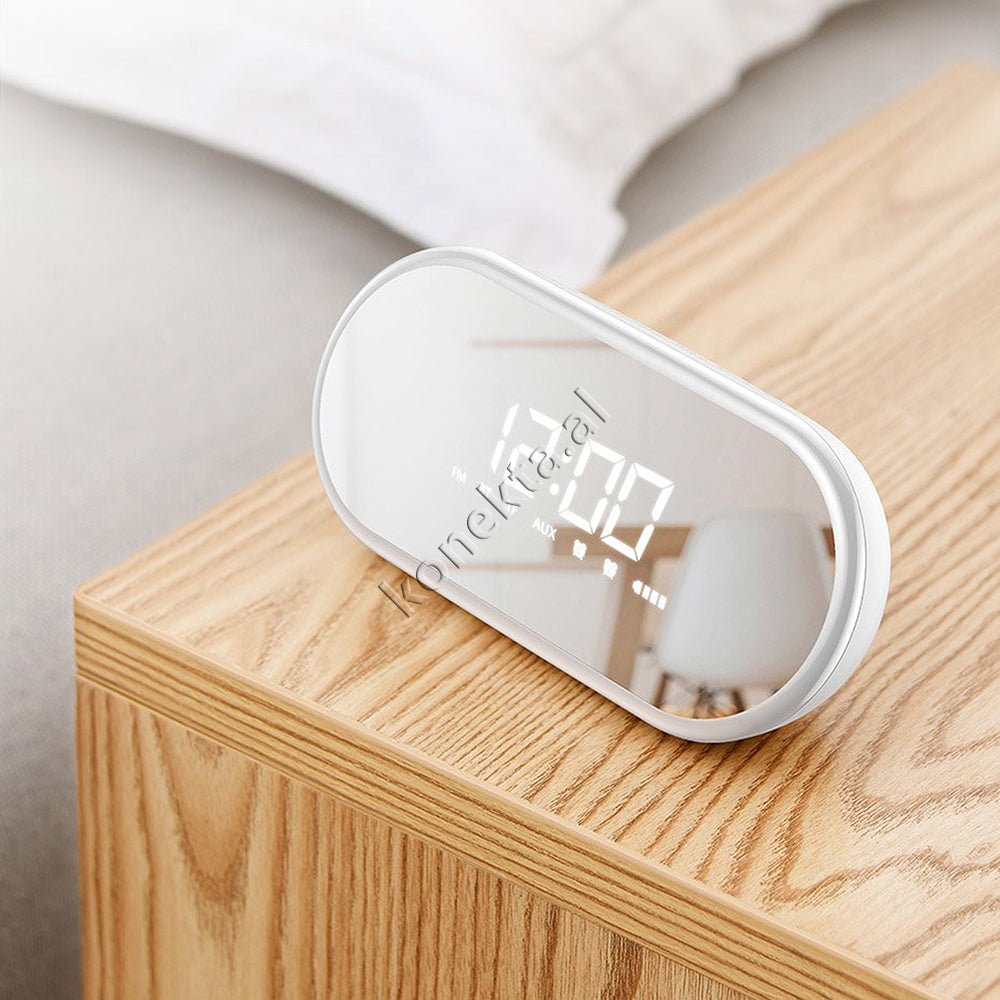 Baseus Bluetooth Speaker, White / Black - Image 1