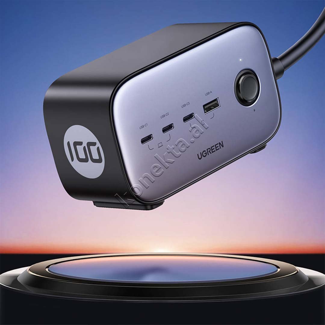 UGreen 100W Charger, Grey - Thumbnail 7