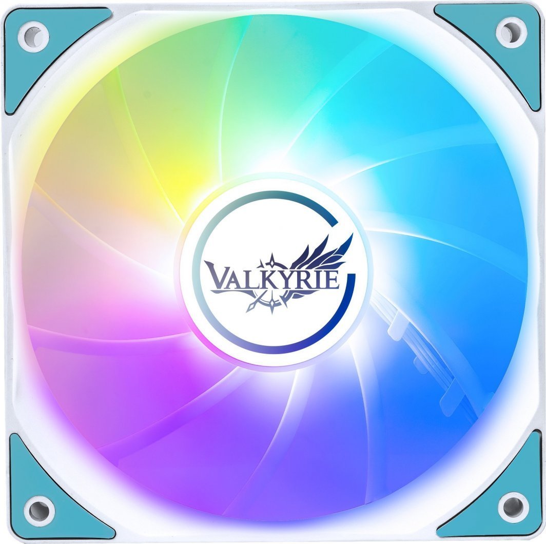 Valkyrie V12R ARGB Reverse Cooler, 120 mm, White - Image 1