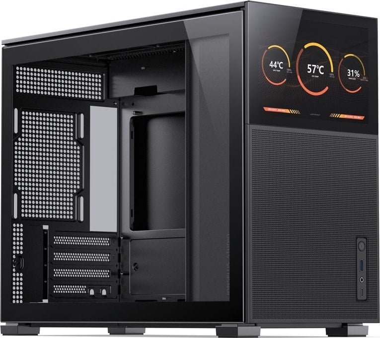 Jonsbo D31 Case, Black, Mini Tower - Image 1