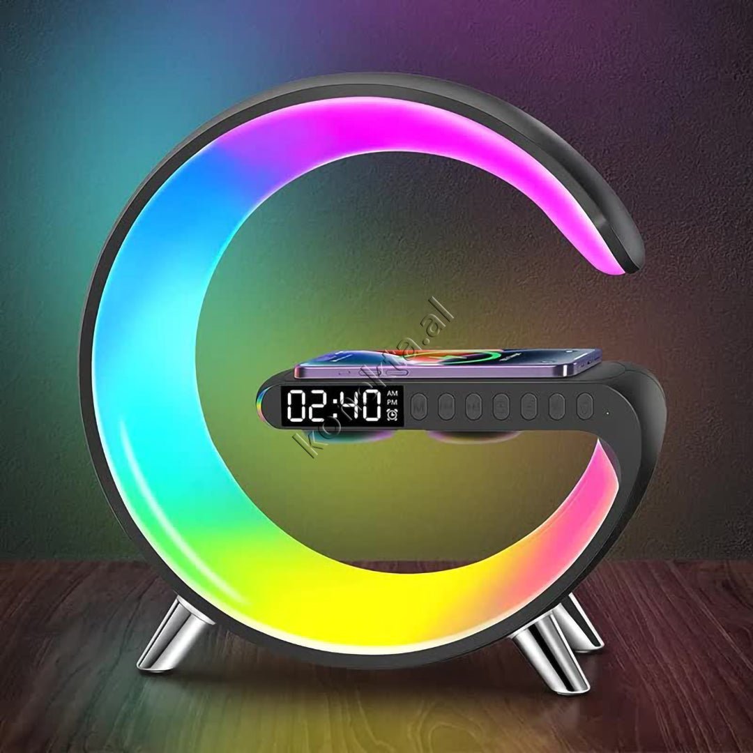 tjetertjeter Wireless Charger with LED RGB Light and Bluetooth Box - Thumbnail 13