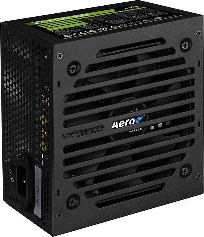 Aerocool VX Plus AEROPGSVX-500PLUS-80 ATX Power Supply, 500W - Image 1