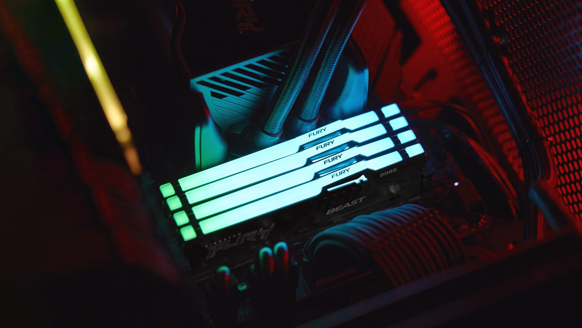 Kingston FURY RAM 64GB 5600MT/s DDR5 CL36 DIMM (2 x 32 GB) Beast RGB EXPO - Thumbnail 14