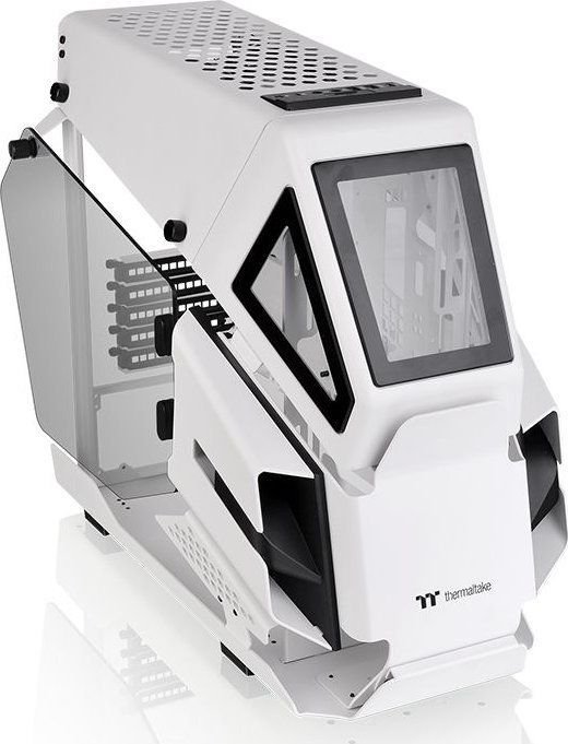 Thermaltake AH T200 Micro Case, White, Mini Tower - Thumbnail 2