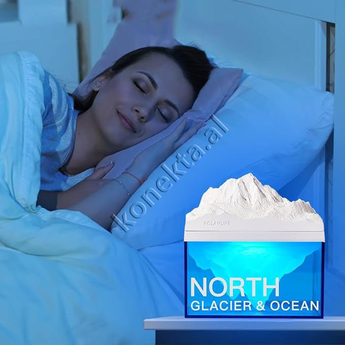 tjetertjeter Iceberg LED Light with Bluetooth and Aroma - Thumbnail 11