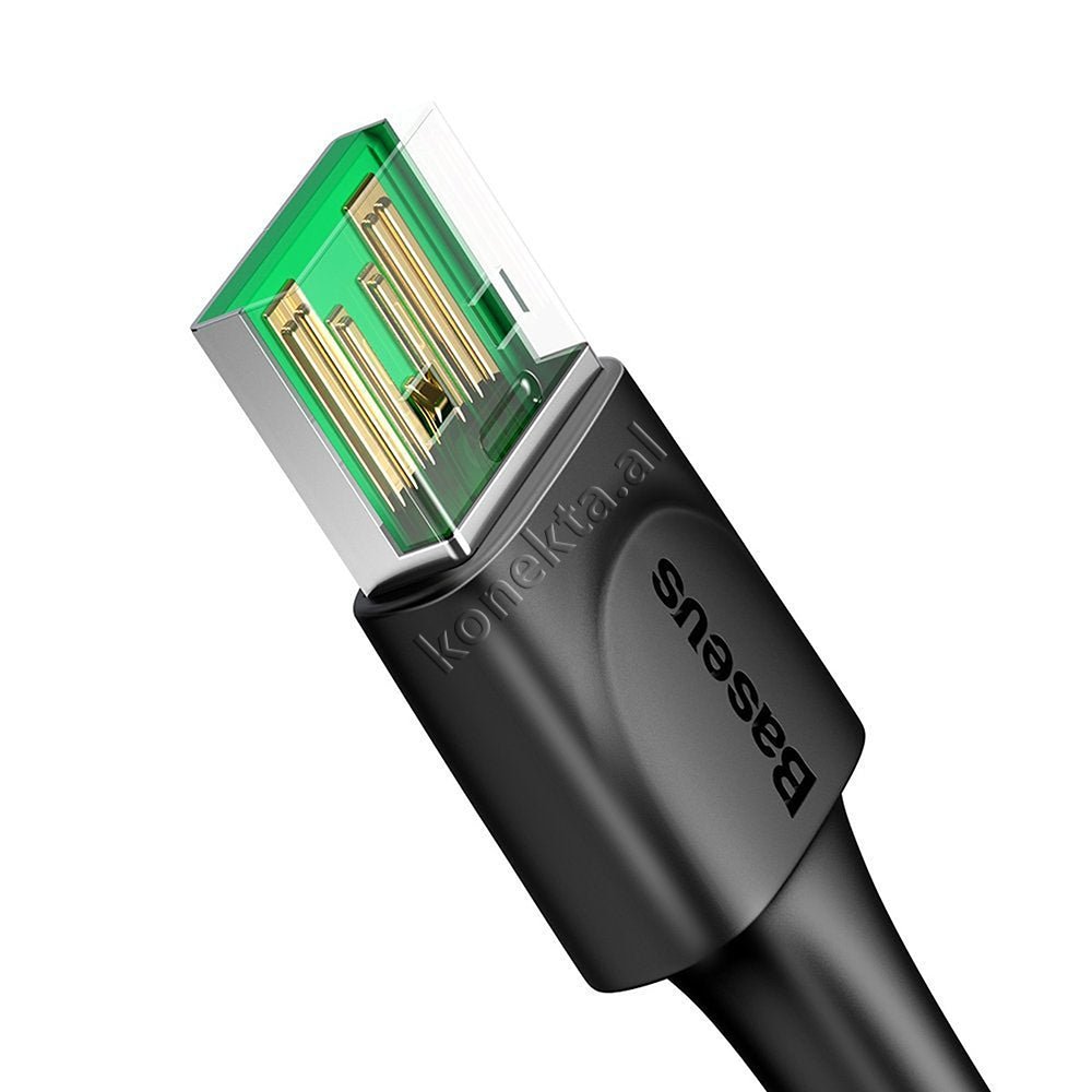 Baseus USB Cable, 1m, Black, Fast Charge 5A - Thumbnail 4