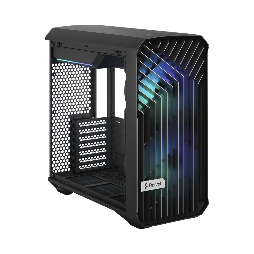 Fractal Design Torrent Compact Case, Black TG, Black - Thumbnail 9