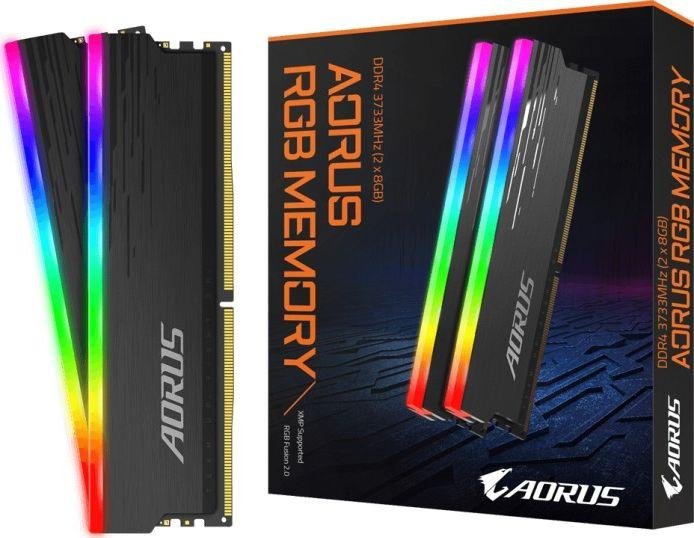 Gigabyte AORUS RGB Memory, DDR4, 16 GB, 3733 MHz, CL19, GP-ARS16G37 - Thumbnail 6