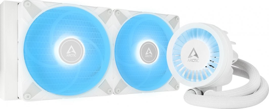 Arctic Liquid Freezer III 280 A-RGB Cooler, White - Thumbnail 5