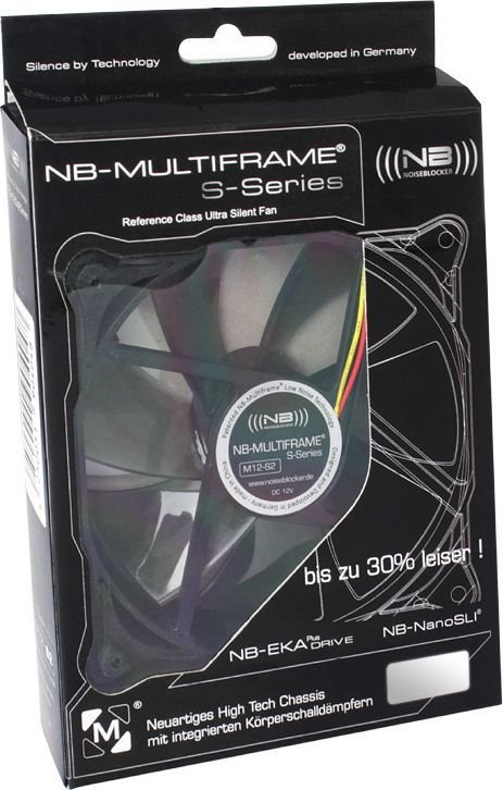 Noiseblocker Multiframe M12-S1 Cooler, 120 mm - Thumbnail 3