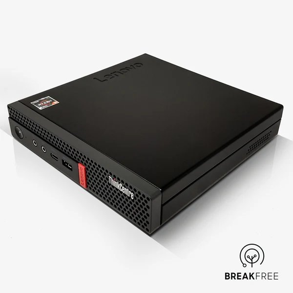Lenovo ThinkCentre M625Q Mini PC, 4 GB RAM, 128 GB SSD, Used - Thumbnail 3