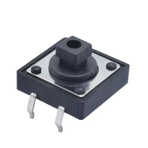Large Tact Push Button Switch, 12 x 12 x 7.2mm, 2pcs - Image 1