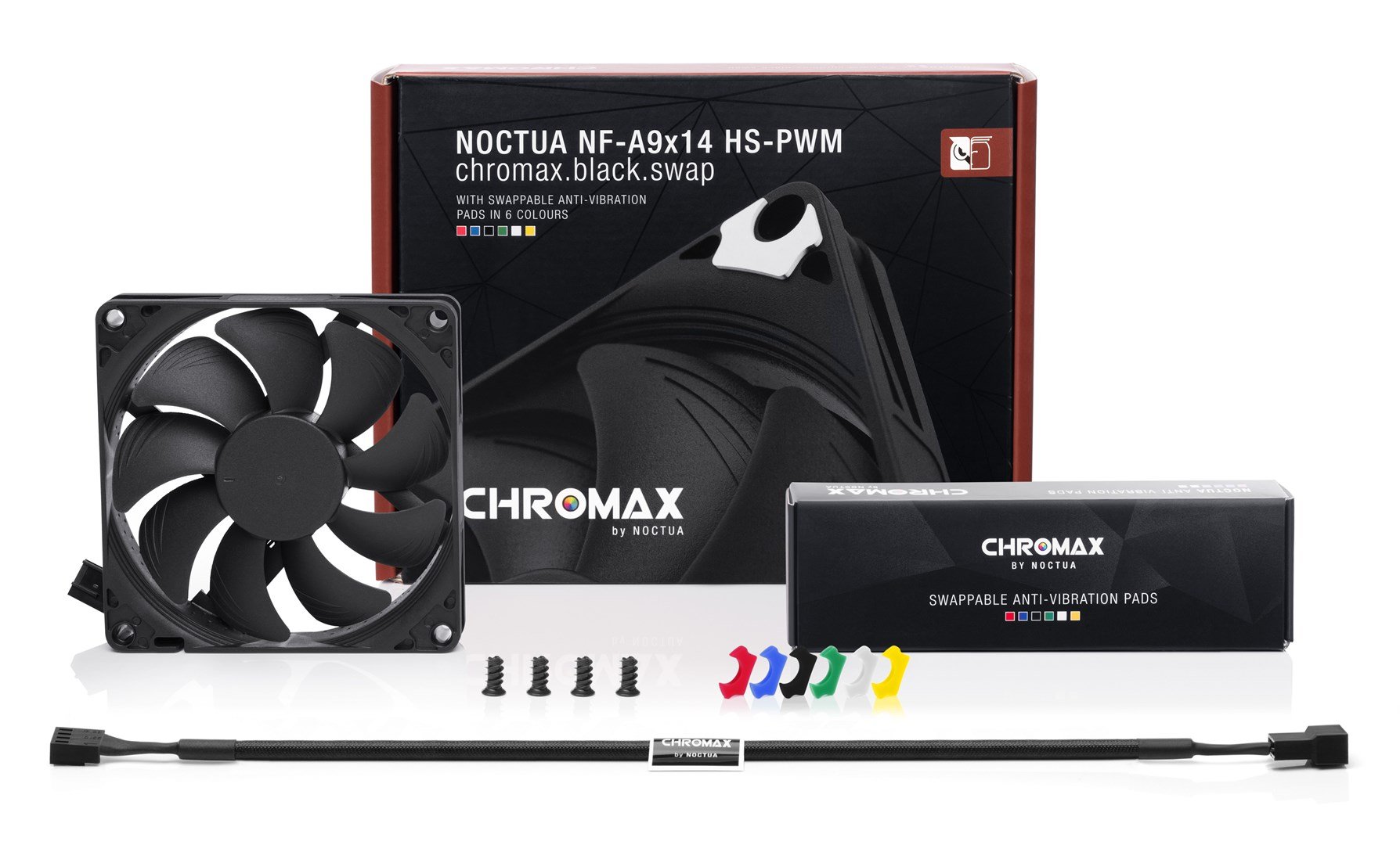 Noctua NF-A9X14 HS-PWM CH.BK.S Fan, 9.2 cm, Black - Thumbnail 3