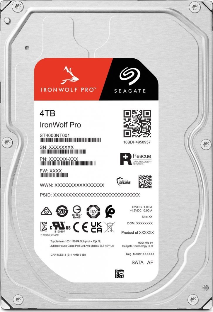 Seagate IronWolf Pro Disk (ST4000NT001), 4TB, 3.5'', SATA III (6Gb/s) - Thumbnail 11
