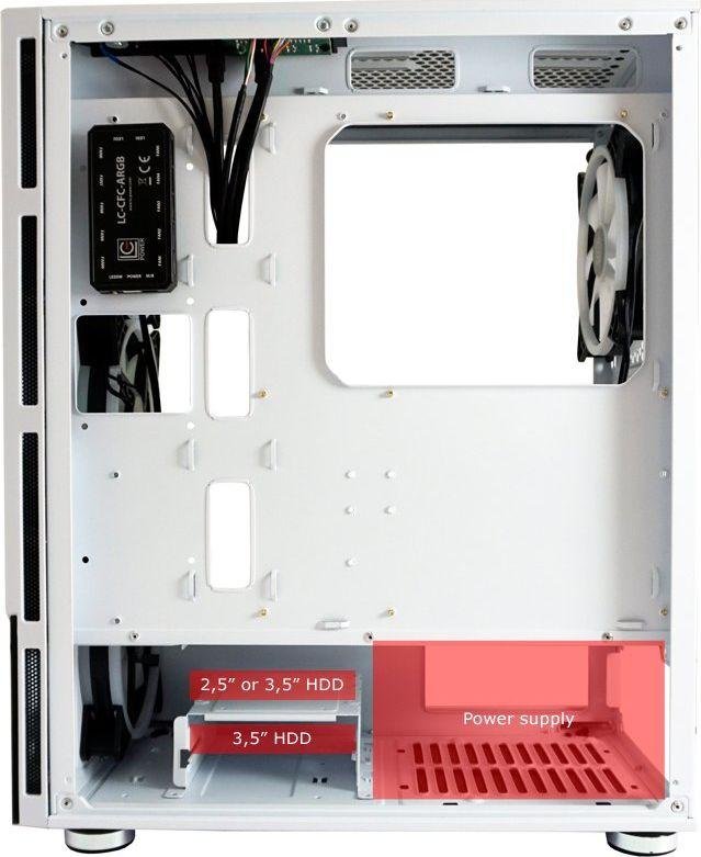 LC-Power Gaming 803W Lucid_X RGB Case, Midi Tower - Thumbnail 10